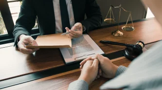 clients-come-seek-advice-law-regarding-privacy-violations-with-lawyer-office